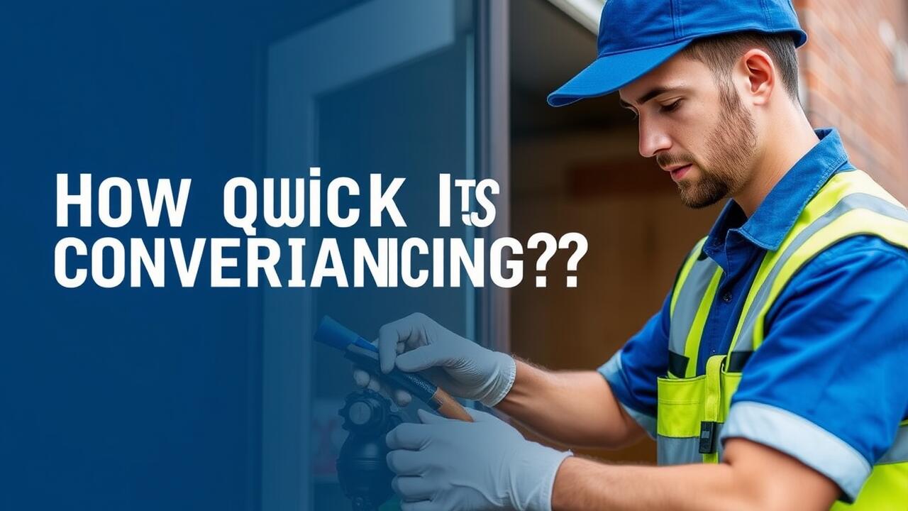 How quick is conveyancing?